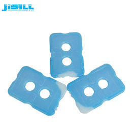 Diepvriezerpakken voor Koelers/Transparante Witte Plastic Ijspakken met Blauwe Vloeibare 200ml