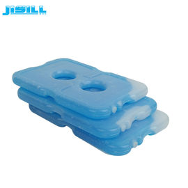 Diepvriezerpakken voor Koelers/Transparante Witte Plastic Ijspakken met Blauwe Vloeibare 200ml