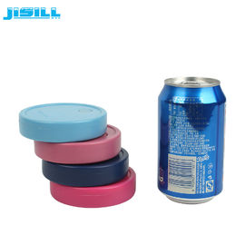 kopen Herbruikbare Bierhouder koeler met aangepaste ronde ijs bevroren Hockey Gel Packs Perfect voor buiten picknicks BBQs en strand online manufacture