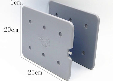 Hoog efficiënte euthetische koelplaten Medische koelverpakkingen 25 x 20 x 1 cm Voor voedsel bevroren