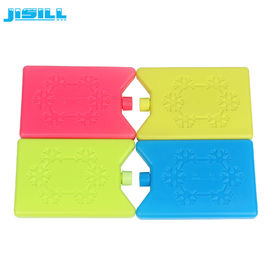 Voedingsmiddelen HDPE Plastic 15*10*2 CM Mini Ice Packs Vriesverpakkingen FDA SGS Certificaat voor diepgevroren voedsel