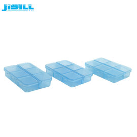 Douane 3Mm Blauwe Transparante Mini Plastic Verpakkende Buizen voor Trinket