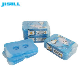 OEM/ODM Diepvriezer Koele Pakken die het Transparante Wit van het Gelpak met Blauwe Vloeistof koelen
