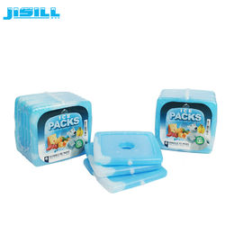 Rigid Plastic Lunch Ice Pack Food Grade HDPE Buitenmateriaal Met Karton Pakket Voor Voedsel Bevroren
