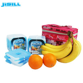Rigid Plastic Lunch Ice Pack Food Grade HDPE Buitenmateriaal Met Karton Pakket Voor Voedsel Bevroren