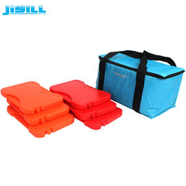 Veilig materiaal PP plastic rood herbruikbaar warm koud pakket voor lunchbox