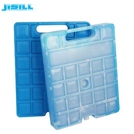 Food Grade HDPE grote koeler ijspakken herbruikbaar blauw met handvat