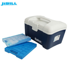 Food Grade HDPE grote koeler ijspakken herbruikbaar blauw met handvat