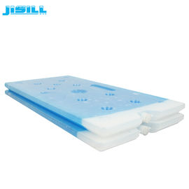 Afneembare ijspakketten voor koelkasten, 1200 ml herbruikbare blauwe ijspakketten voor diepvries.