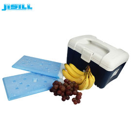 Afneembare ijspakketten voor koelkasten, 1200 ml herbruikbare blauwe ijspakketten voor diepvries.