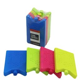 Voedingsmiddelen HDPE Plastic 15*10*2 CM Mini Ice Packs Vriesverpakkingen FDA SGS Certificaat voor diepgevroren voedsel