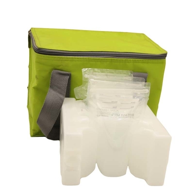 Vakje die van het de baksteen plastic ijs van de diepvriezermelk het koelere met FDA-certificaat vers houden
